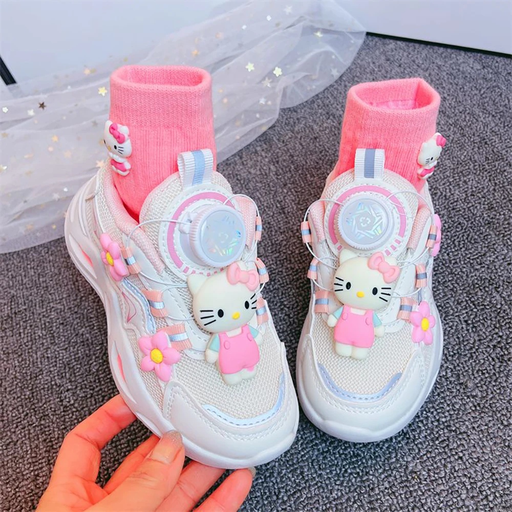 Hello Kittys Tennis Shoes Sanrio Kawaii Anime Girl Running Shoes Autumn Winter Cartoon Doll Cute Babys Casual Shoes Gift for Kid
Hello Kittys Tennis Shoes Sanrio Kawaii Anime Girl Running Shoes Autumn Winter Cartoon Doll Cute Babys Casual Shoes Gift for Kid