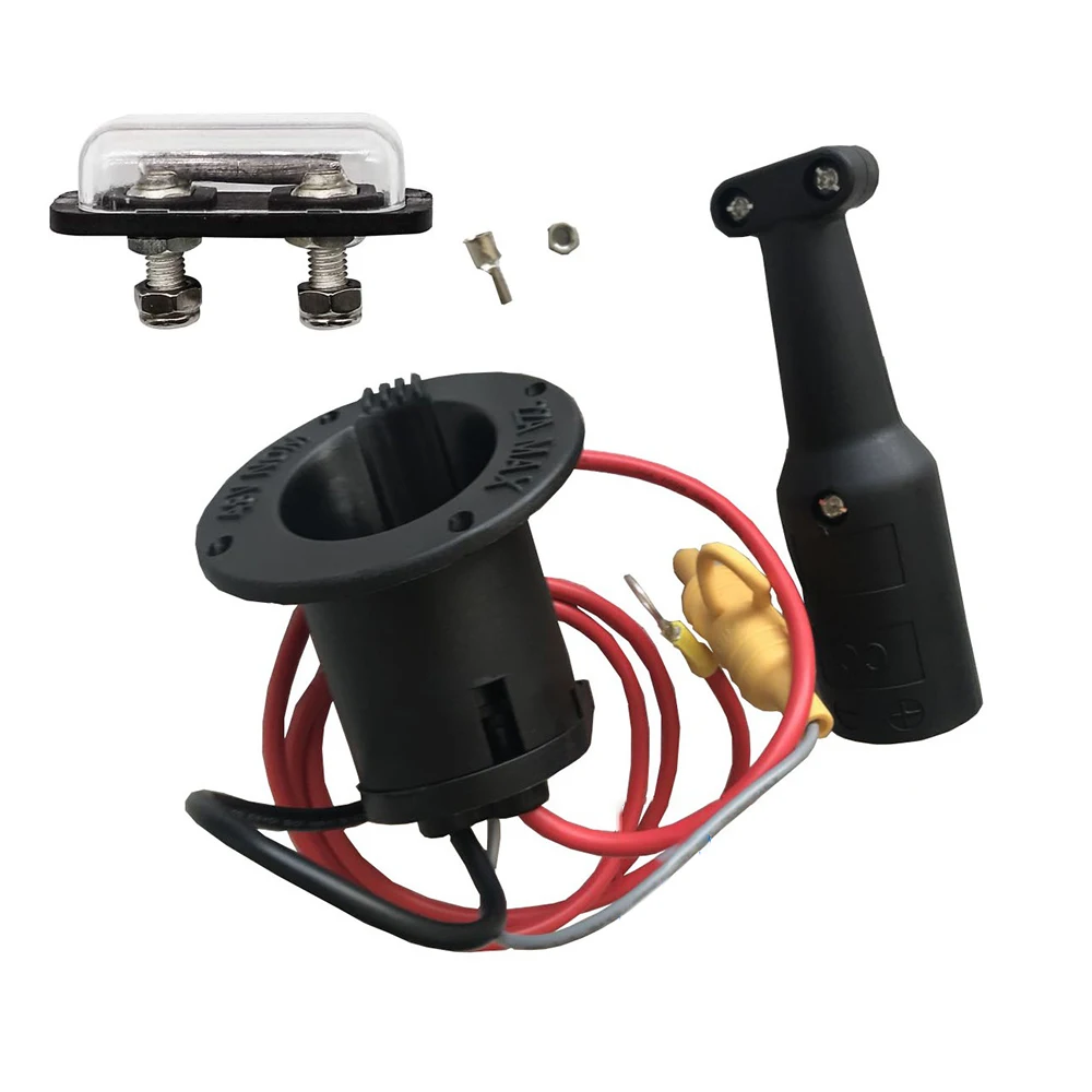 48V Charger Cord Plug & Charger Receptacle for Club Car DS Precedent Golf Carts 2000 Up, 101828901, 101802101, 103375501
48V Charger Cord Plug & Charger Receptacle for Club Car DS Precedent Golf Carts 2000 Up, 101828901, 101802101, 103375501