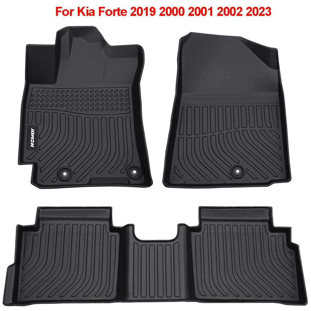 

Коврики на 5 сидений для Kia Forte 2019 2020 2021 2022 2023, водонепроницаемые защитные автомобильные коврики для ног, ковер, аксессуары для салона автомобиля
