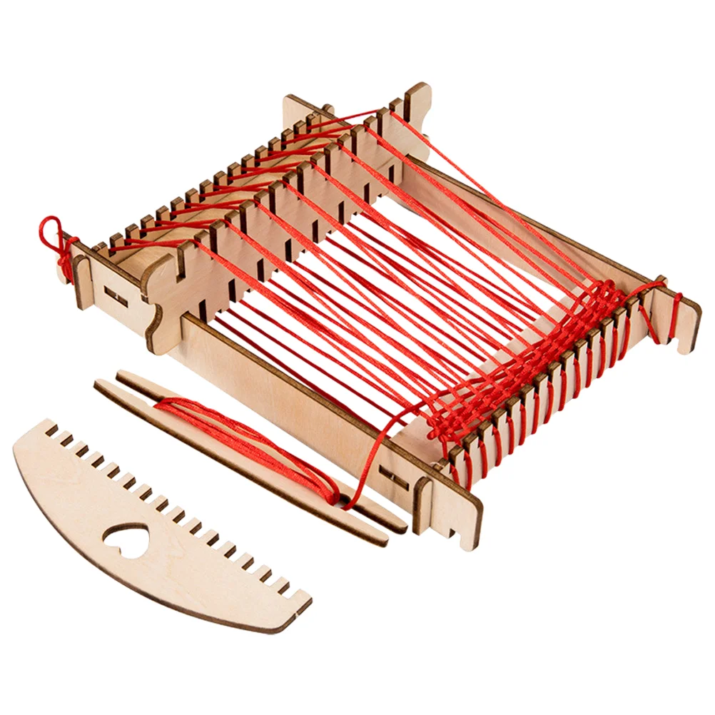 Children's Loom Weaving Machine Toy Intellectual Development Funny DIY Knitting Other Educational Toys Manual
Children's Loom Weaving Machine Toy Intellectual Development Funny DIY Knitting Other Educational Toys Manual
