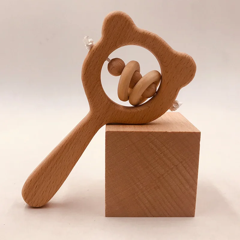 Safety Wooden Beech Animal Pacifier Rattle Crafts Accessories Molar Teeth Toy for Baby Child Infant Nipple Bite Teether Gift
Safety Wooden Beech Animal Pacifier Rattle Crafts Accessories Molar Teeth Toy for Baby Child Infant Nipple Bite Teether Gift