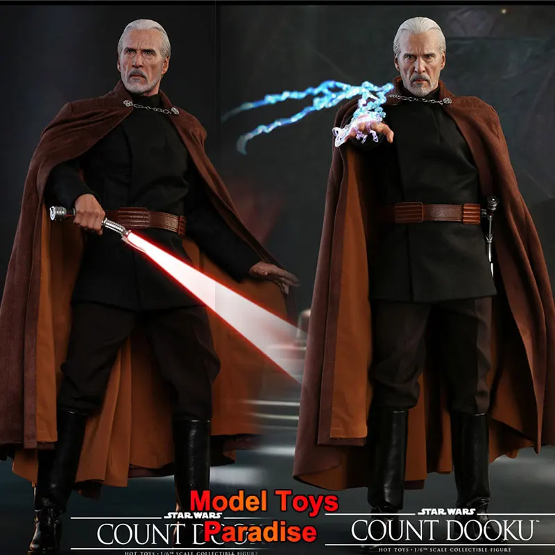 

HT HotToys MMS496 1/6 Men Soldier Count Dooku Star Wars Jedi Warrior Full Set 12inch Action Figure Collectible Toys Gifts