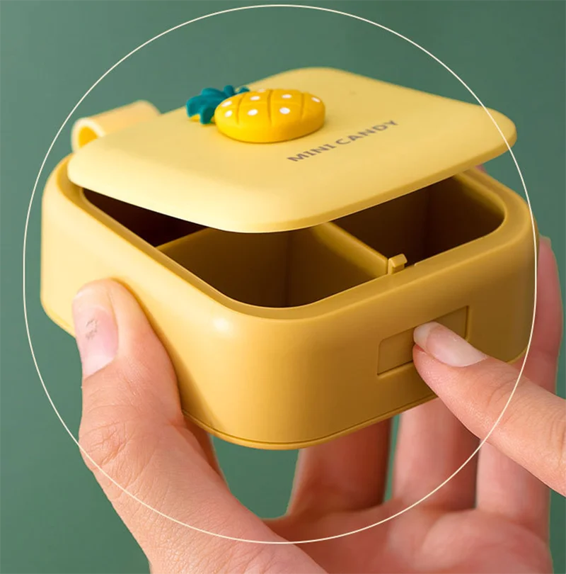Mini Pill Box Portable Carry-on Pill Dispenser Box 7 Days a Week Medicine Dispensing Organizer
Mini Pill Box Portable Carry-on Pill Dispenser Box 7 Days a Week Medicine Dispensing Organizer