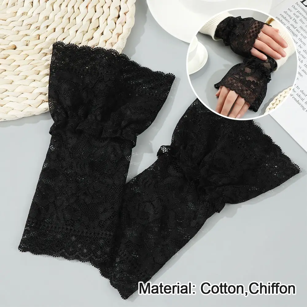 1Pair Universal Scar Cover Sweater Decorative Gloves Fake Sleeve Detachable Sleeve Cuffs Lace Cuffs Ruffles Elbow Sleeve
1Pair Universal Scar Cover Sweater Decorative Gloves Fake Sleeve Detachable Sleeve Cuffs Lace Cuffs Ruffles Elbow Sleeve