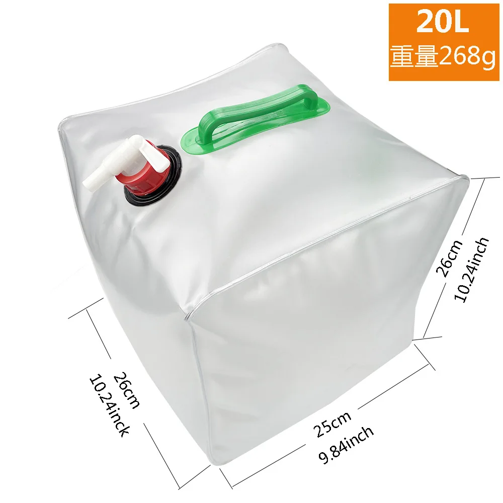 10/20L Outdoor Folding Water Bag Large Capacity Portable Water Container Kettle Plastic Bucket Camping Equipment Supplies
10/20L Outdoor Folding Water Bag Large Capacity Portable Water Container Kettle Plastic Bucket Camping Equipment Supplies