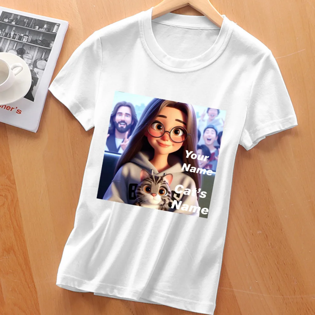 Cat Mom's Gift T-shirts Y2K Print T Shirt Graphic Harajuku Streewear Clothes Causal Female Tops Tee
Cat Mom's Gift T-shirts Y2K Print T Shirt Graphic Harajuku Streewear Clothes Causal Female Tops Tee