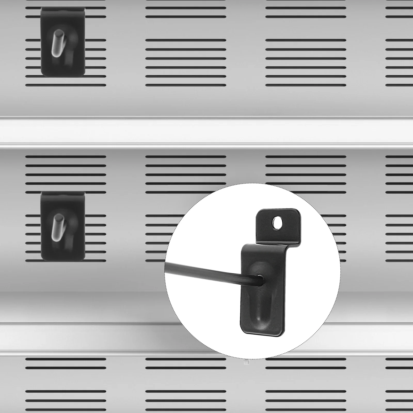 30 Pcs Slot Hook Hooks for Hanging Slat Wall Hanger Garage Black Hangers Heavy Duty Shelving Panel Retail Display
30 Pcs Slot Hook Hooks for Hanging Slat Wall Hanger Garage Black Hangers Heavy Duty Shelving Panel Retail Display