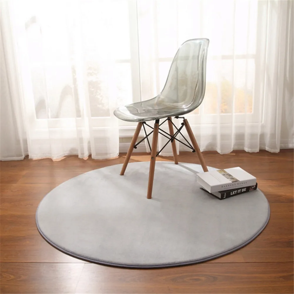 HXFlannel Round Rug Solid Colors Carpet for Living Bedroom Floor Mat Coffee Table Foot Mats Balcony Bay Window Carpets
HXFlannel Round Rug Solid Colors Carpet for Living Bedroom Floor Mat Coffee Table Foot Mats Balcony Bay Window Carpets