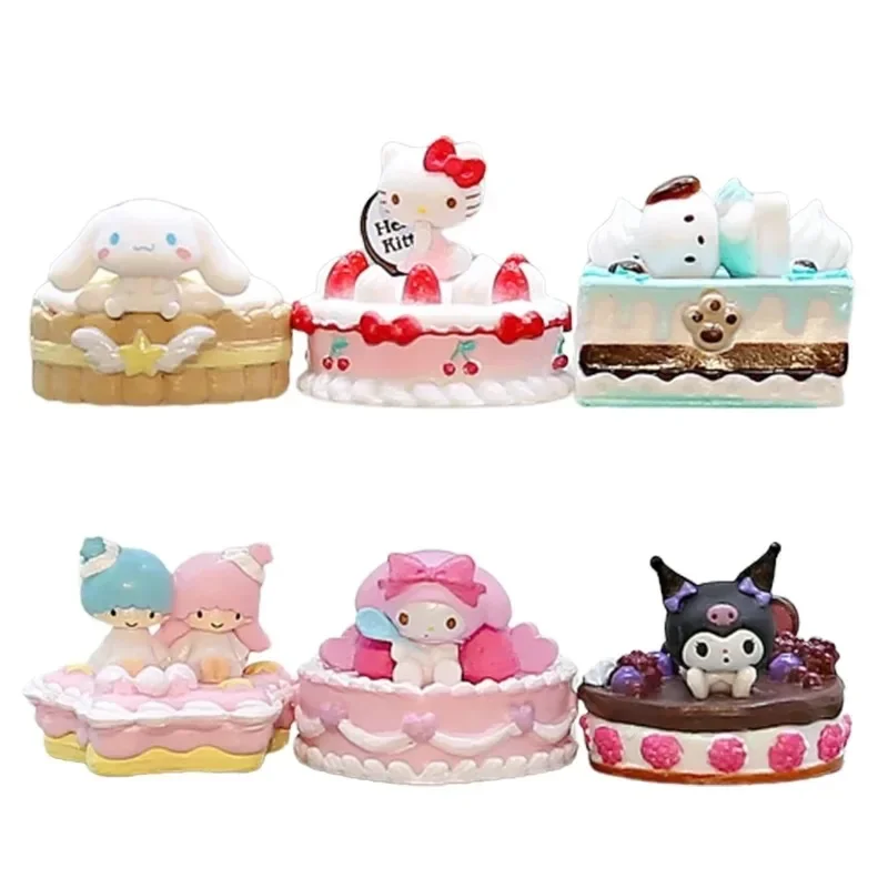 Brand New Genuine Cake Decorations My Melody Kuromi Cinnamoroll Little Twin Star Dessert Kawaii Anime Figure Holiday Toys Gifts
Brand New Genuine Cake Decorations My Melody Kuromi Cinnamoroll Little Twin Star Dessert Kawaii Anime Figure Holiday Toys Gifts