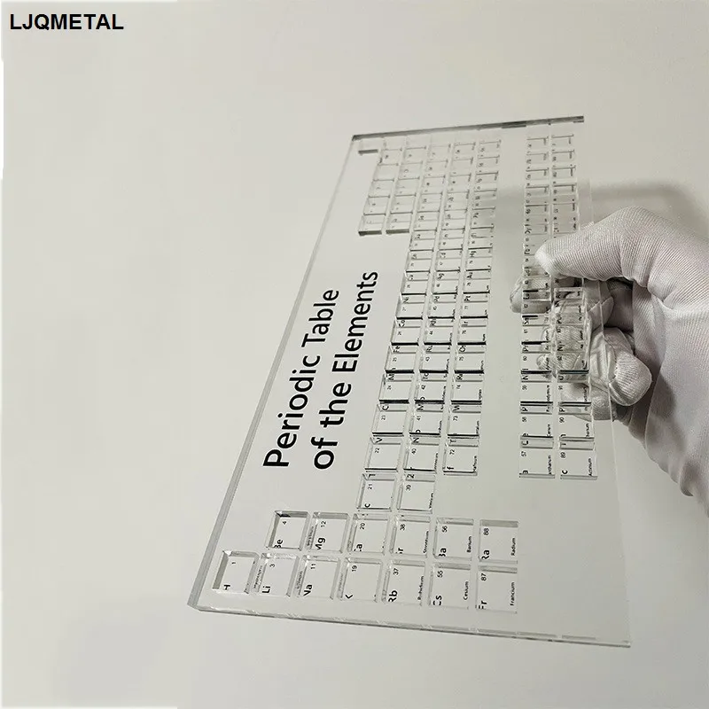 Periodic Table of Elements Container, Transparent Acrylic Box, Each Grid Can Accommodate 10mm Cube
Periodic Table of Elements Container, Transparent Acrylic Box, Each Grid Can Accommodate 10mm Cube