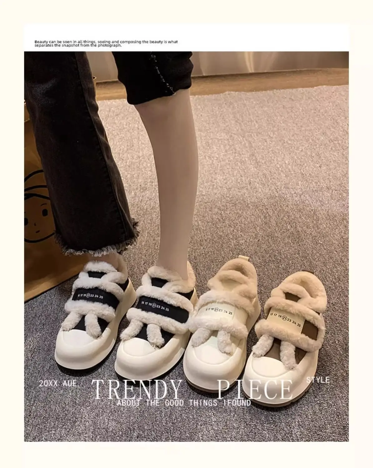New Winter Women's Shoes Fashion Plush Warm Cotton Sneakers Versatile Casual Little White Shoes Women's Boots
New Winter Women's Shoes Fashion Plush Warm Cotton Sneakers Versatile Casual Little White Shoes Women's Boots