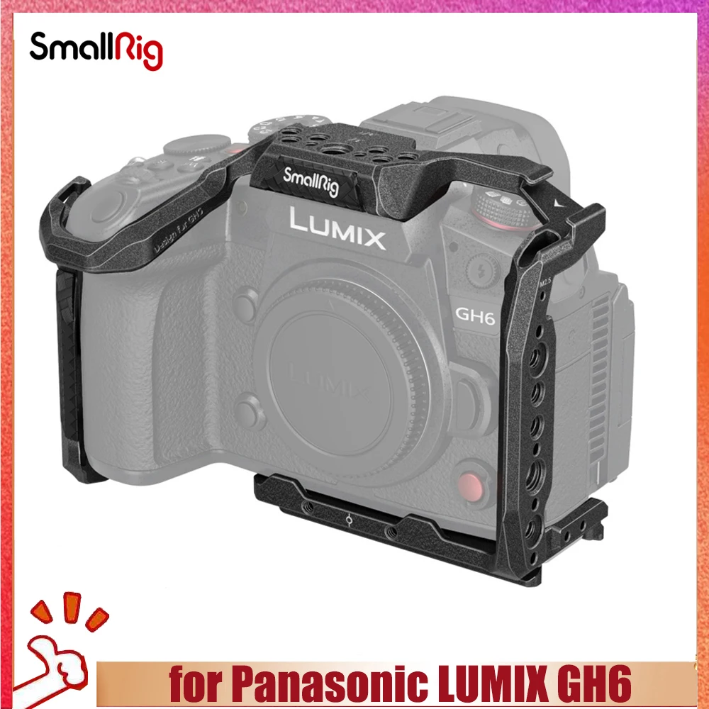 Клетка из алюминиевого сплава SmallRig серии «Черная Мамба» для камеры Panasonic LUMIX GH6 3440
Клетка из алюминиевого сплава SmallRig серии «Черная Мамба» для камеры Panasonic LUMIX GH6 3440
