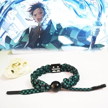 Anime Demon Slayer Bracelet Tanjirou Nezuko Zenitsu Giyuu Cosplay Hand-woven Wristband Strap Bangle Jewelry Props Accessories
Anime Demon Slayer Bracelet Tanjirou Nezuko Zenitsu Giyuu Cosplay Hand-woven Wristband Strap Bangle Jewelry Props Accessories