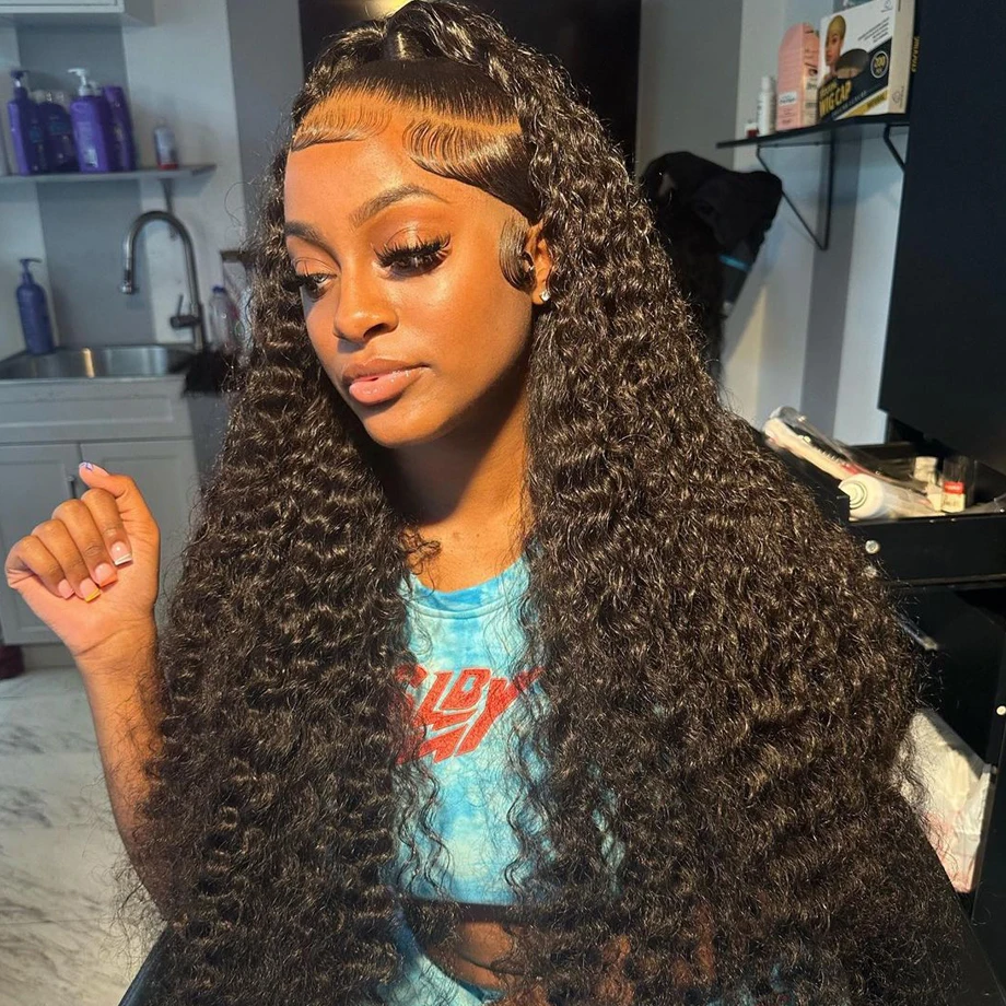 30 Inch 13x4 13x6 Deep Wave Frontal Wig Human Hair Water Wave Wigs For Women Hd Pre plucked Curly Lace Front Human Hair Wig
30 Inch 13x4 13x6 Deep Wave Frontal Wig Human Hair Water Wave Wigs For Women Hd Pre plucked Curly Lace Front Human Hair Wig