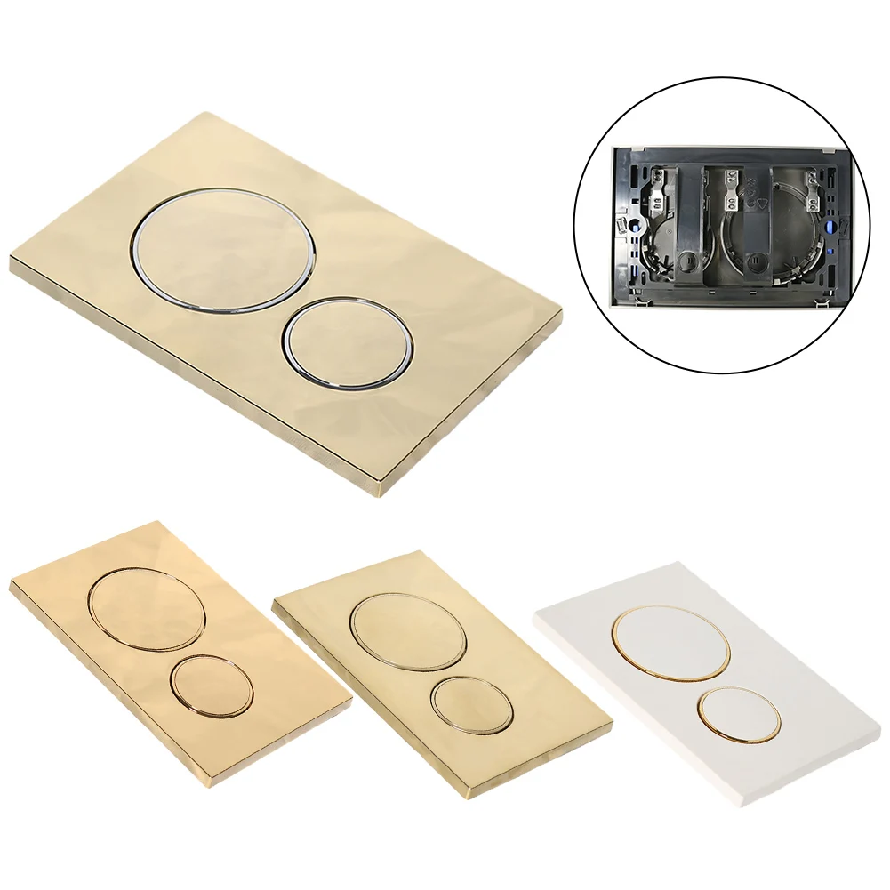 Toilet Dual Flush Plate For Geberit Sigma20 White Matt Gold Dual Flush Plate 115.882 Plate 24.6*16.4*1.2mm Bathroom Parts
Toilet Dual Flush Plate For Geberit Sigma20 White Matt Gold Dual Flush Plate 115.882 Plate 24.6*16.4*1.2mm Bathroom Parts