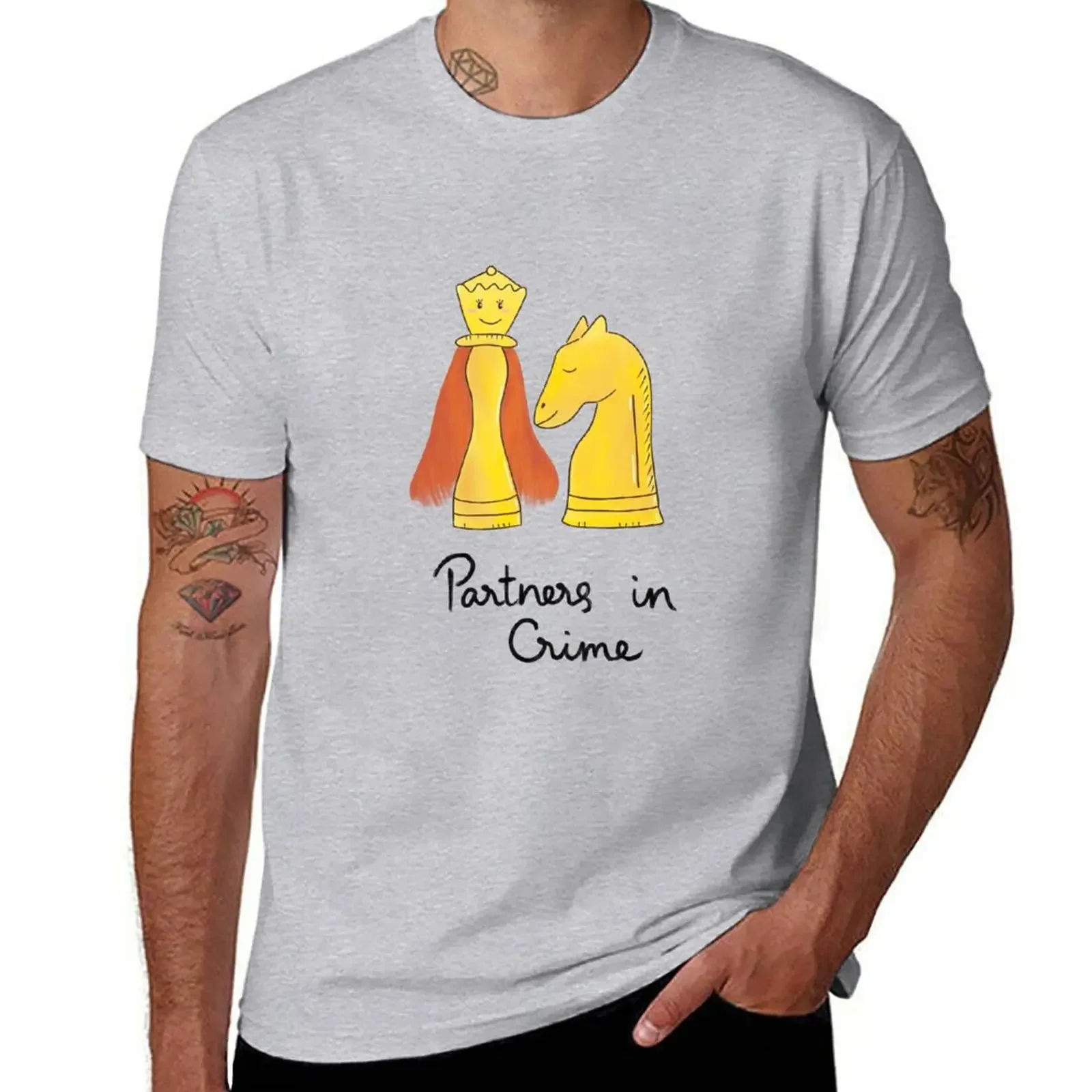 Chess Queen and Knight T-Shirt cute tops tees summer tops fitted t shirts for men
Chess Queen and Knight T-Shirt cute tops tees summer tops fitted t shirts for men