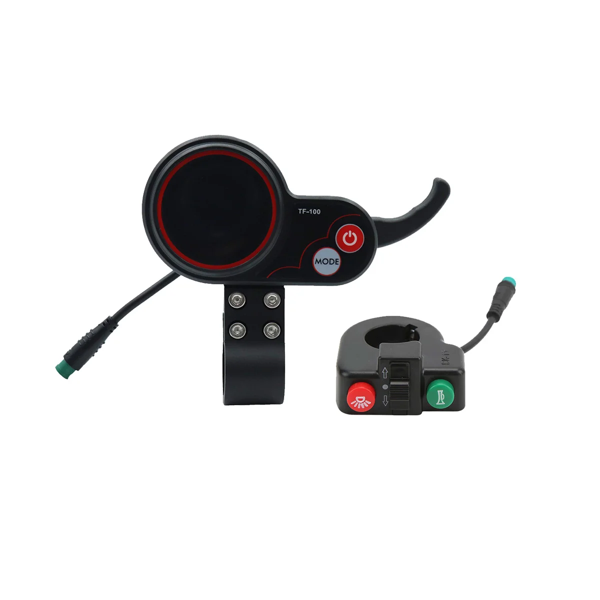 

TF-100 дисплей приборной панели + кнопка переключения для скутера 5-контактный спидометр для скейтборда Запчасти для электрического скутера Kugoo M4