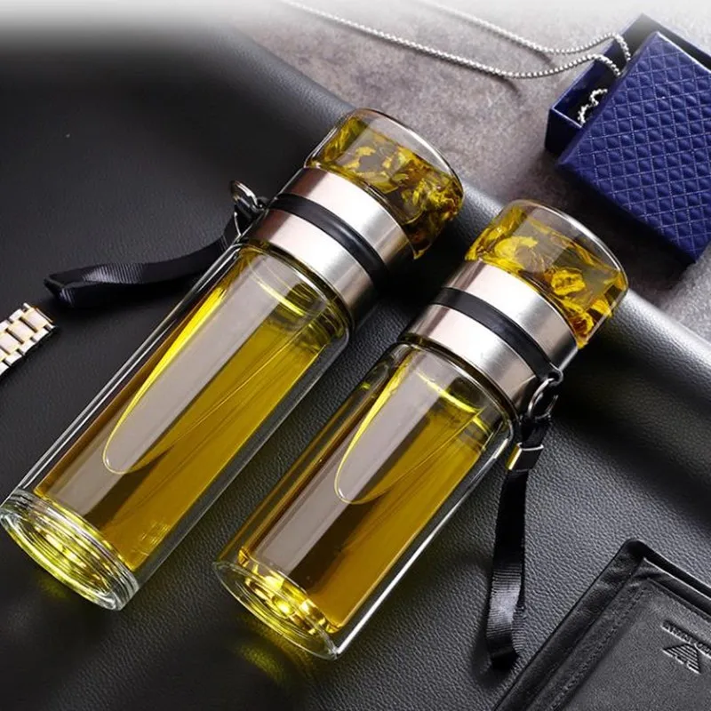 Bottle Double Filter Cup High Tea Water Tea Tumbler Bottle Infuser With Drinkware Water Borosilicate Layer Glass Water Tea
Bottle Double Filter Cup High Tea Water Tea Tumbler Bottle Infuser With Drinkware Water Borosilicate Layer Glass Water Tea