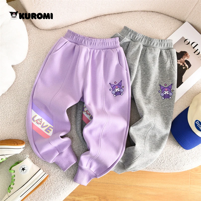 2024 Kuromi Children Pants Kawaii Sanrio Cute Anime My Melody Kids Toys Spring Breathable Embroidered Casual Knit Trousers Gifts
2024 Kuromi Children Pants Kawaii Sanrio Cute Anime My Melody Kids Toys Spring Breathable Embroidered Casual Knit Trousers Gifts