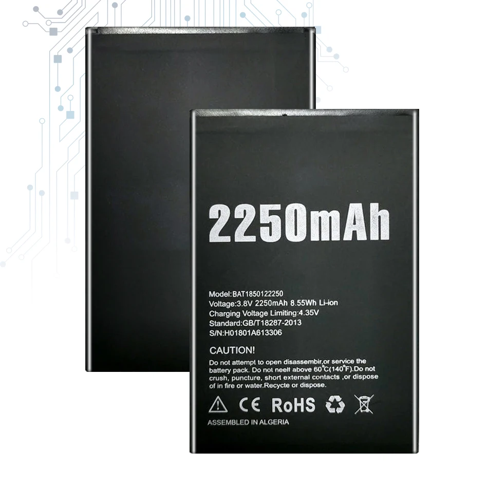 For Doogee X11 Battery Mobile Phone Replacement Batteria Batterie BAT1850122250 For Doogee X 11
For Doogee X11 Battery Mobile Phone Replacement Batteria Batterie BAT1850122250 For Doogee X 11
