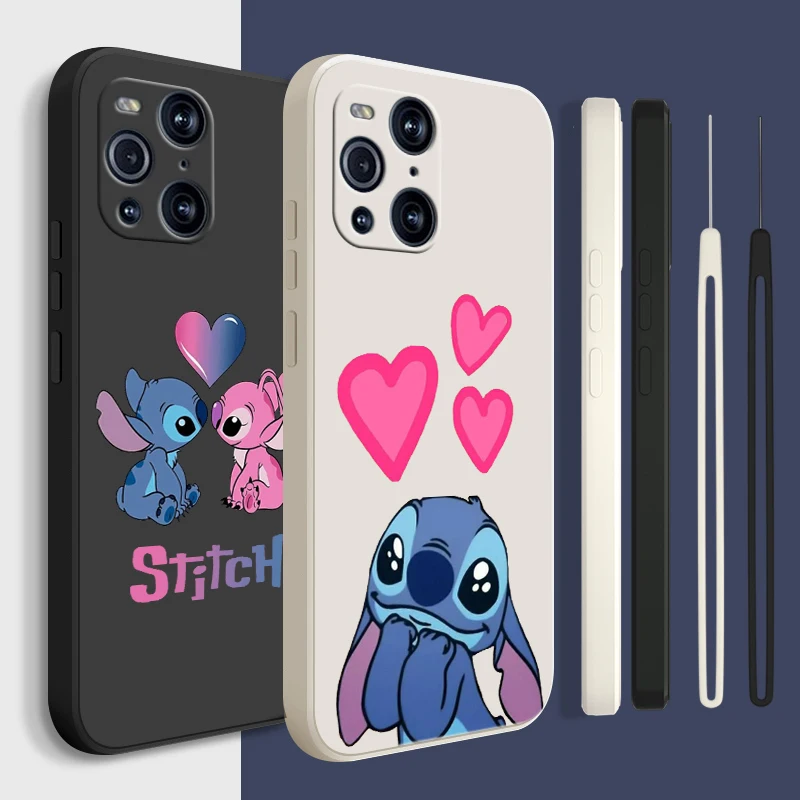 Disney Stitch Love For OPPO Find X6 X5 X3 X2 Pro Lite Neo Liquid Rope Silicone TPU Fundas Cover Phone Case
Disney Stitch Love For OPPO Find X6 X5 X3 X2 Pro Lite Neo Liquid Rope Silicone TPU Fundas Cover Phone Case