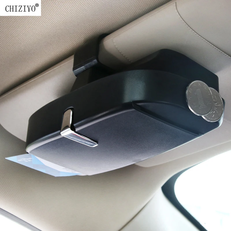 Car Sun Visor Glasses Case Holder Organizer Auto Eyeglasses Clip Ticket Card Clamp ABS Glasses Cases CHIZIYO
Car Sun Visor Glasses Case Holder Organizer Auto Eyeglasses Clip Ticket Card Clamp ABS Glasses Cases CHIZIYO