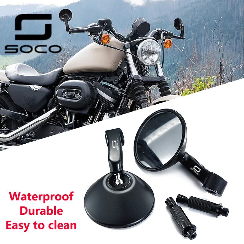 For Super Soco CPx CUmini CUx TC 50 TC Max Wanderer TCMax 2019-2022 Universal 7/8'' 22mm Handle Bar End Rearview Mirror
For Super Soco CPx CUmini CUx TC 50 TC Max Wanderer TCMax 2019-2022 Universal 7/8'' 22mm Handle Bar End Rearview Mirror