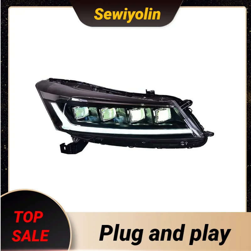 Car Headlight For Honda Accord 2008-2013 8th Car Accessories Head lamp Reverse Brake Fog Front lights DRL Plug and Play 2pcs/Set
Car Headlight For Honda Accord 2008-2013 8th Car Accessories Head lamp Reverse Brake Fog Front lights DRL Plug and Play 2pcs/Set
