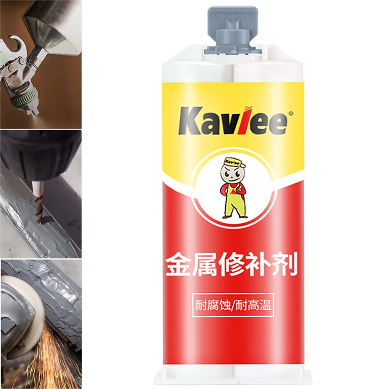 95g All-purpose Repair Glue Industrial Repair Paste Heat Resistance Cold Weld Metal Repair Permanent Metal Repair Paste
95g All-purpose Repair Glue Industrial Repair Paste Heat Resistance Cold Weld Metal Repair Permanent Metal Repair Paste