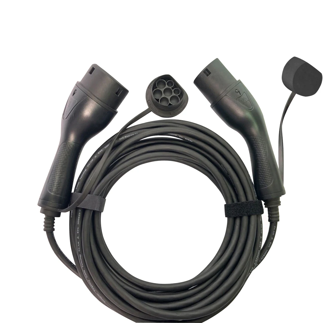 High Quality 32A 1Phase 3*6mm Portable Electric Car Charger Type 2 to Type 2 Charging Cable
High Quality 32A 1Phase 3*6mm Portable Electric Car Charger Type 2 to Type 2 Charging Cable
