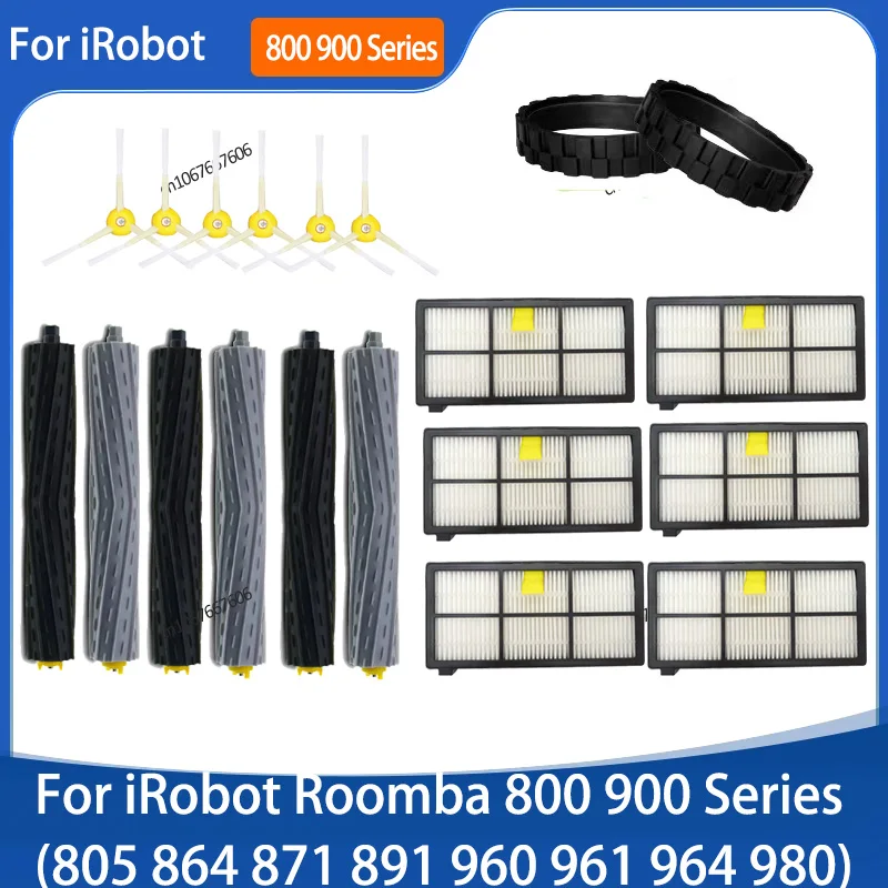 Roller For iRobot Roomba 800 900 Series 805 864 871 891 960 961 964 980 HEPA Filters Side Brush Vacuum Cleaner Parts Accessories
Roller For iRobot Roomba 800 900 Series 805 864 871 891 960 961 964 980 HEPA Filters Side Brush Vacuum Cleaner Parts Accessories