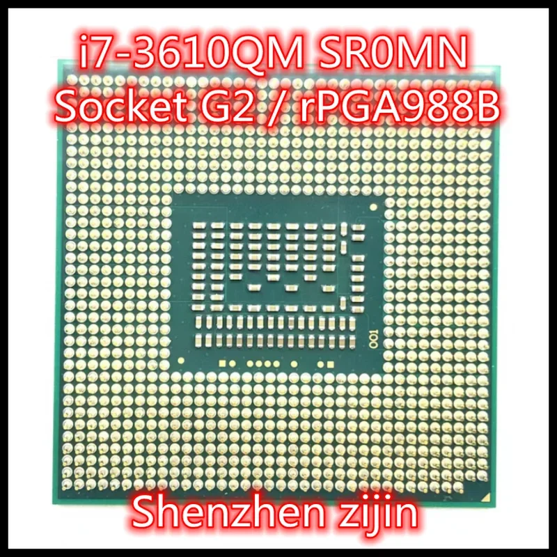 i7-3610QM i7 3610QM SR0MN 2.3 GHz Quad-Core Eight-Thread Processor 6M 45W Socket G2 / rPGA988B
i7-3610QM i7 3610QM SR0MN 2.3 GHz Quad-Core Eight-Thread Processor 6M 45W Socket G2 / rPGA988B