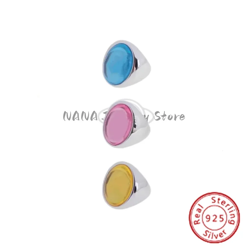 NANA's Love 2024 New S925 Pure Silver Colored Phantom Ring for European and American Punk Women
NANA's Love 2024 New S925 Pure Silver Colored Phantom Ring for European and American Punk Women
