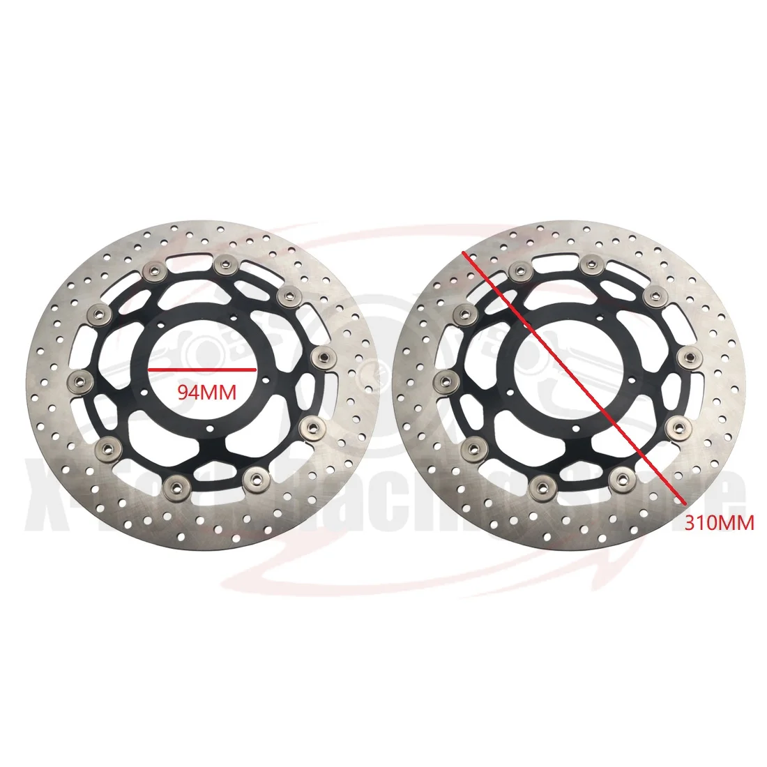 310 мм передние плавающие тормозные диски для мотоцикла роторы для Honda CB1300 2015-2019 2016 2017 45220-MFP-611 5 монтажных отверстий 
310 мм передние плавающие тормозные диски для мотоцикла роторы для Honda CB1300 2015-2019 2016 2017 45220-MFP-611 5 монтажных отверстий
