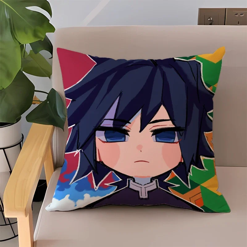 Pillowcase 45*45 Anime Demon Slayer Car Sofa Cushions Covers Double-sided Printing Decoration Living Room Cushion Cover 50x50
Pillowcase 45*45 Anime Demon Slayer Car Sofa Cushions Covers Double-sided Printing Decoration Living Room Cushion Cover 50x50