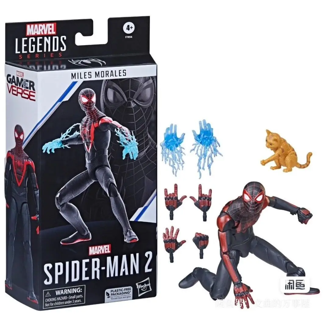 

Genuine Marvel Legends Gamerverse Spider-man 2 Miles Morales 6" Action Figure Spider Man Game Toys Doll Model Gift