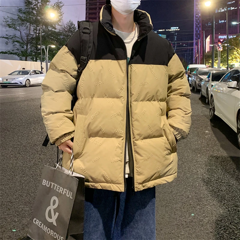 Streetwear Trend Warm Bubble Coat Men's Winter Outdoor Golf Coat Contrast Zippered Jacket Casual Warm Puffer Jacket for Men
Streetwear Trend Warm Bubble Coat Men's Winter Outdoor Golf Coat Contrast Zippered Jacket Casual Warm Puffer Jacket for Men