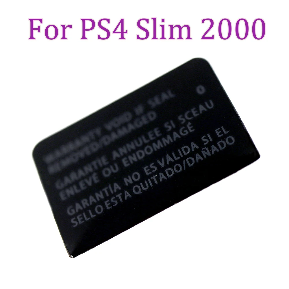 500pcs for For Playstation 4 PS4 Console 1000 1100 1200 2000 housing Shell Slim Black Back Mark Tag Paste Sticker Label
500pcs for For Playstation 4 PS4 Console 1000 1100 1200 2000 housing Shell Slim Black Back Mark Tag Paste Sticker Label