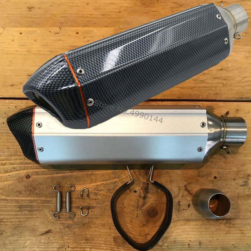 Carbon Fiber Color Motorcycle Acrapovich Exhaust Muffler Pipe 250cc 350cc 600cc Escape Moto Tube For Nmax Tmax530 Msx125 GSR600
Carbon Fiber Color Motorcycle Acrapovich Exhaust Muffler Pipe 250cc 350cc 600cc Escape Moto Tube For Nmax Tmax530 Msx125 GSR600