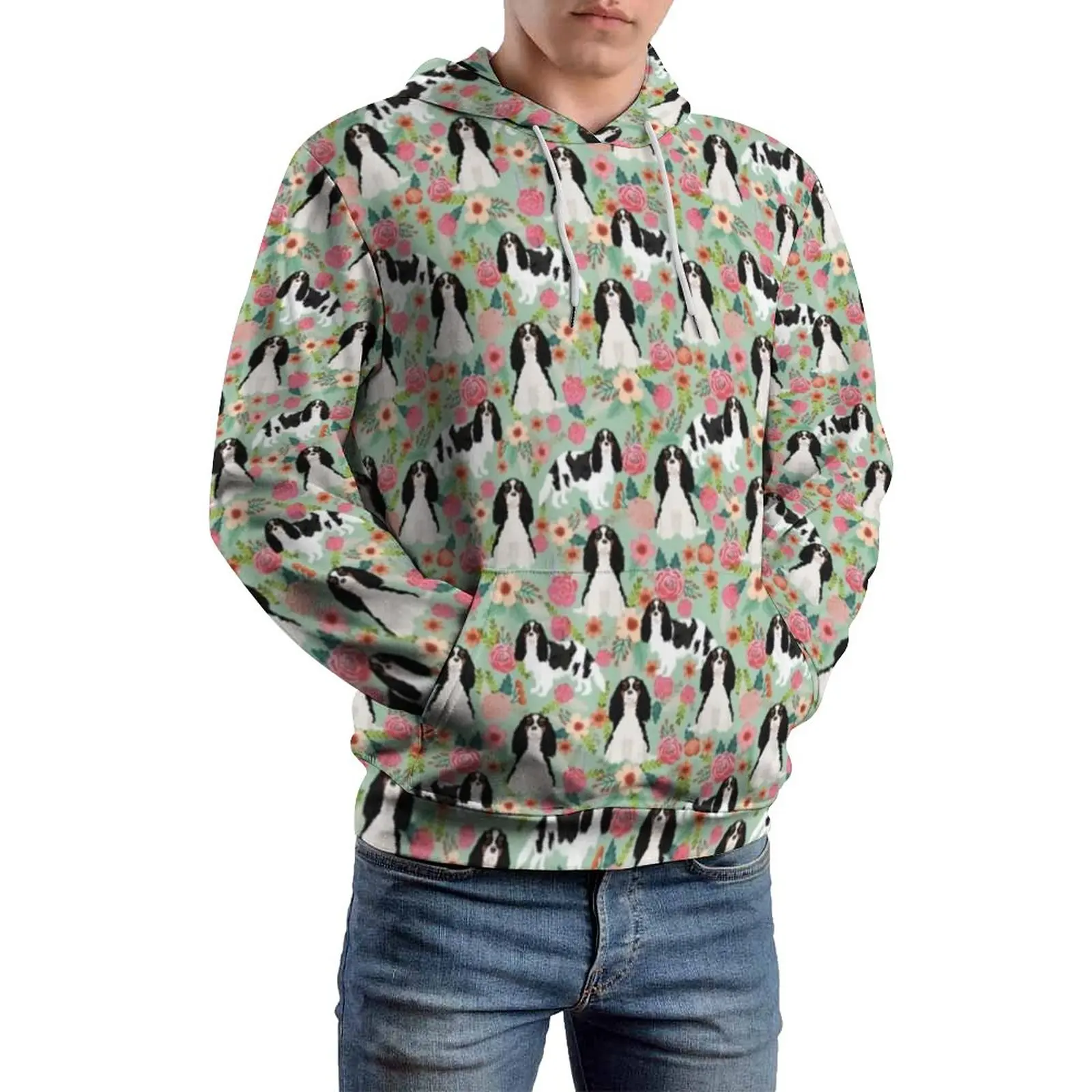 Dog Loose Hoodies Cavalier King Charles Spaniel Flower Casual Hoodie Men Long Sleeve Aesthetic Hooded Sweatshirts Plus Size
Dog Loose Hoodies Cavalier King Charles Spaniel Flower Casual Hoodie Men Long Sleeve Aesthetic Hooded Sweatshirts Plus Size