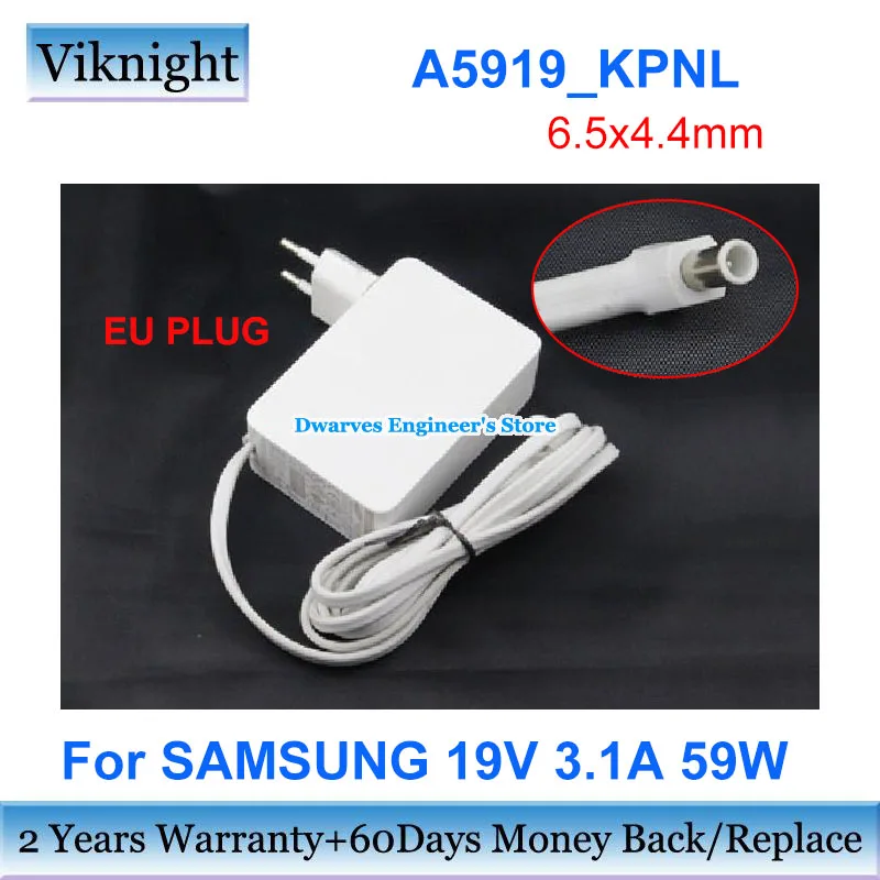 Оригинальный EU a5919 _ kpnl адаптер переменного тока для Samsung 19 в 3,1 а 59 Вт белый источник питания S34J550WQU C32F391FWN зарядные устройства для ноутбука
Оригинальный EU a5919 _ kpnl адаптер переменного тока для Samsung 19 в 3,1 а 59 Вт белый источник питания S34J550WQU C32F391FWN зарядные устройства для ноутбука