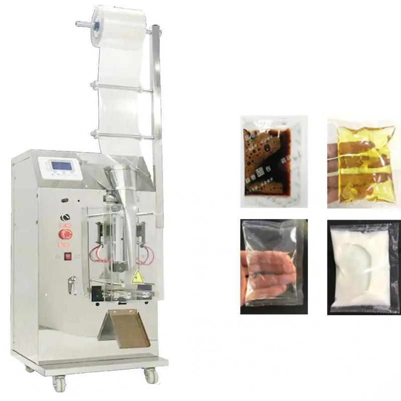 Fully Automatic Filling Machine Soy Sauce Vinegar Packing Machine Water Liquid Seasoning Packet Oil Soup Auto Sealing Machine
Fully Automatic Filling Machine Soy Sauce Vinegar Packing Machine Water Liquid Seasoning Packet Oil Soup Auto Sealing Machine