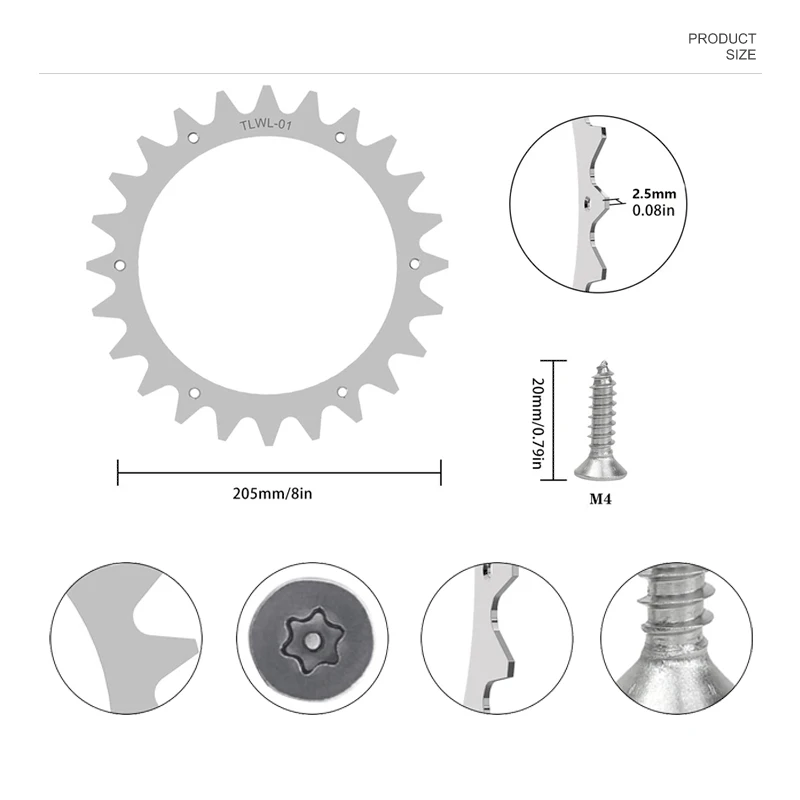 Durable Lawn Mower Accessories Traction Wheel Nails M800i M900 Robotic S/M Traction S300 S450i Stainless Steel
Durable Lawn Mower Accessories Traction Wheel Nails M800i M900 Robotic S/M Traction S300 S450i Stainless Steel