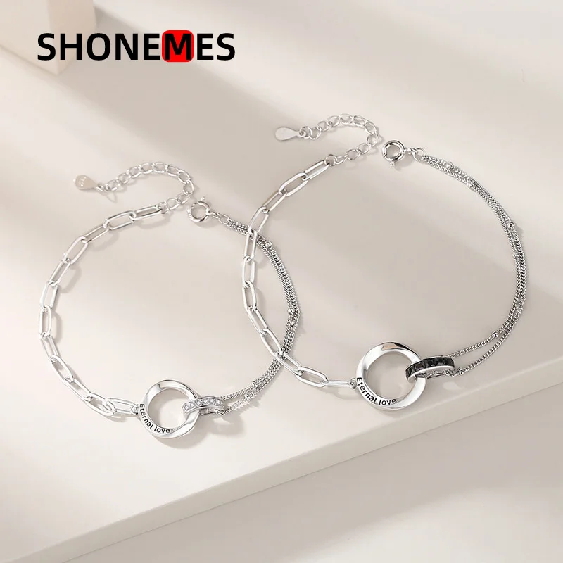 ShoneMes Mobius Вечная любовь браслет изысканный S9.2.5ss кубический цирконий звено цепи Ювелирные изделия Подарки для мужчин женщин
ShoneMes Mobius Вечная любовь браслет изысканный S9.2.5ss кубический цирконий звено цепи Ювелирные изделия Подарки для мужчин женщин