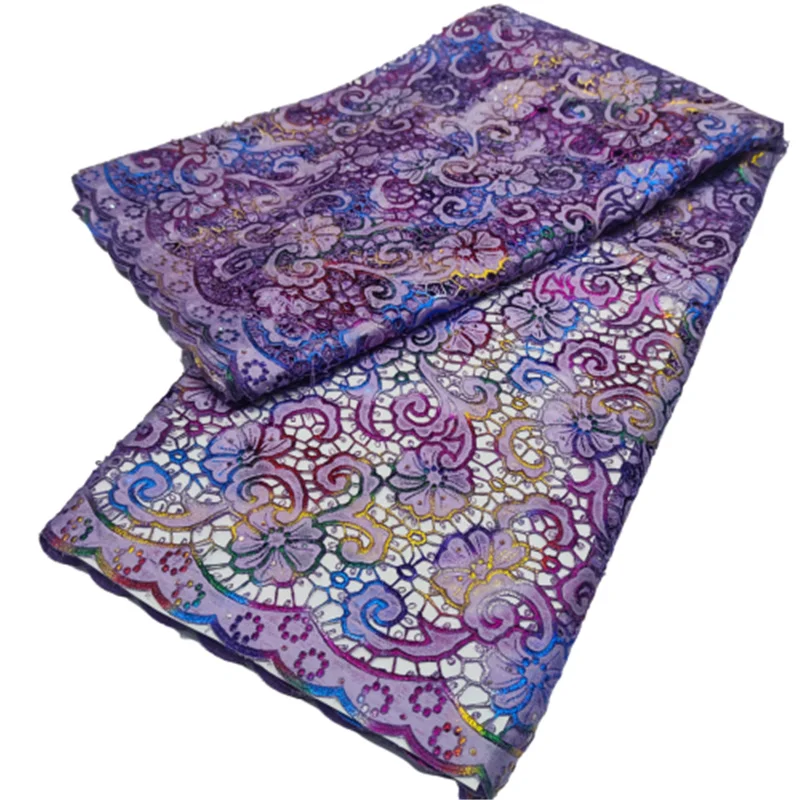 African Sequin Lace Fabric 2022 High Quality Nigerian Net Mesh Lace Fabrics Embroidery French Sequence Lace Fabric Purple
African Sequin Lace Fabric 2022 High Quality Nigerian Net Mesh Lace Fabrics Embroidery French Sequence Lace Fabric Purple