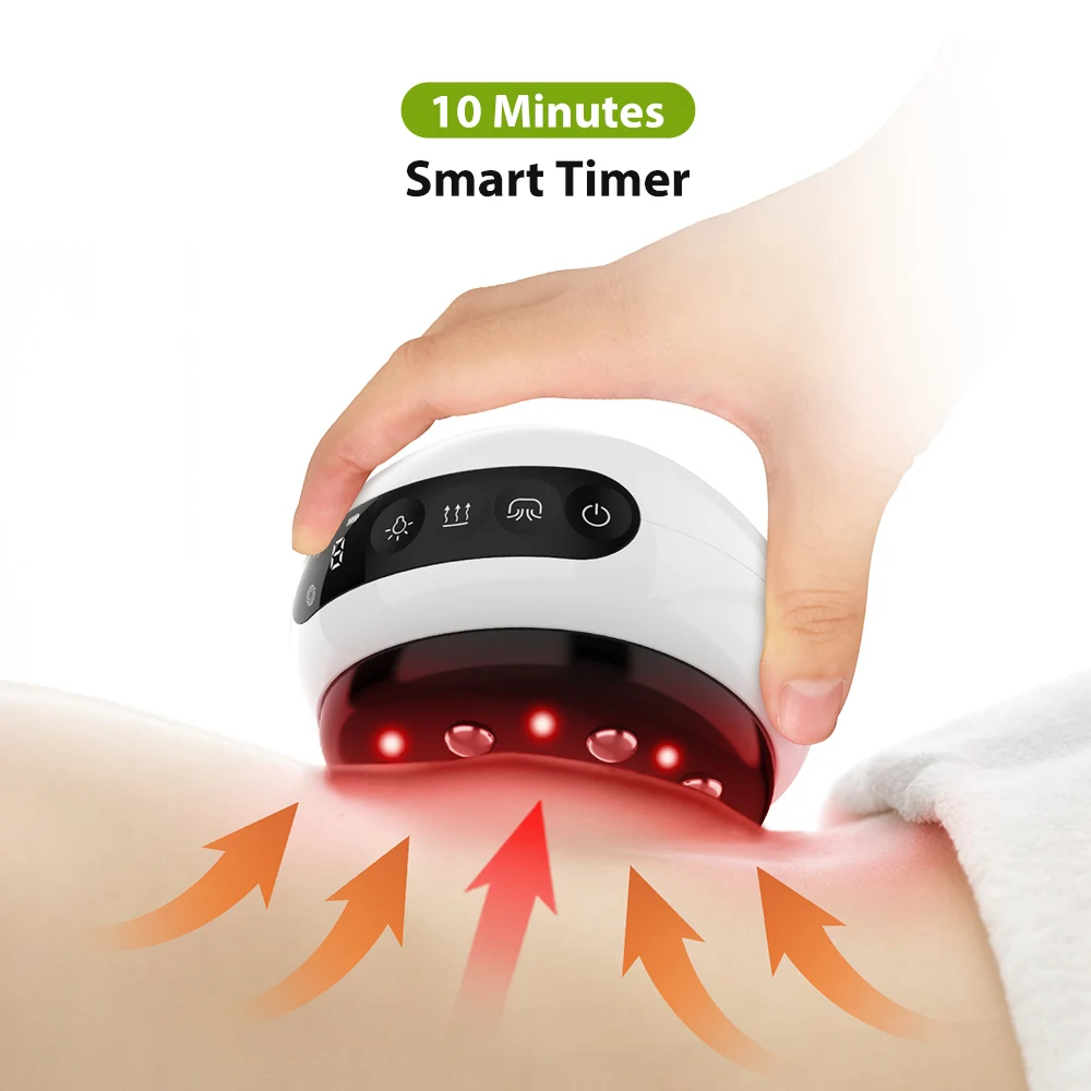 Intelligent Warm Gua Sha Device LCD Display Electric Cupping Device Meridian Dredging Belt Hot Compress Red Light Physiotherapy
Intelligent Warm Gua Sha Device LCD Display Electric Cupping Device Meridian Dredging Belt Hot Compress Red Light Physiotherapy