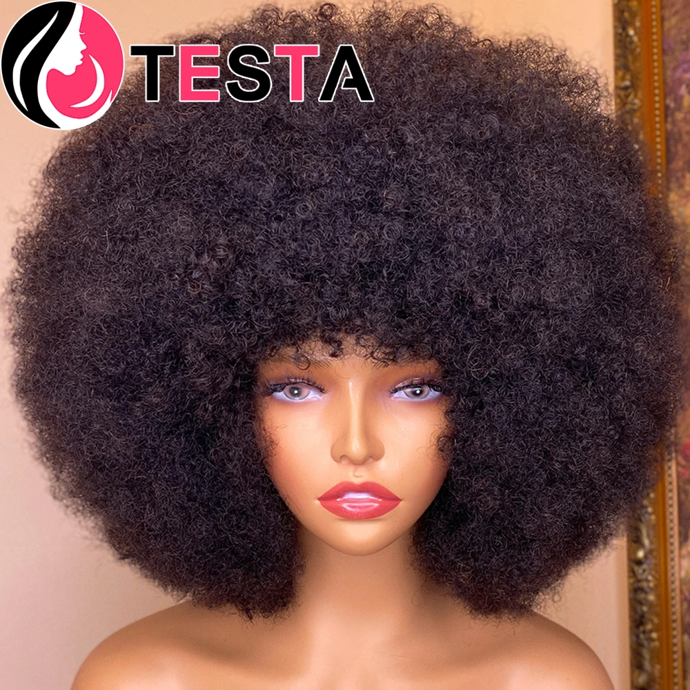 

Short Afro Kinky Curly Human Hair Wigs For Black Women 13X4 Full Frontal Lace Wig Natural Pixie Cut Wigs Cheap Human Hair Wig