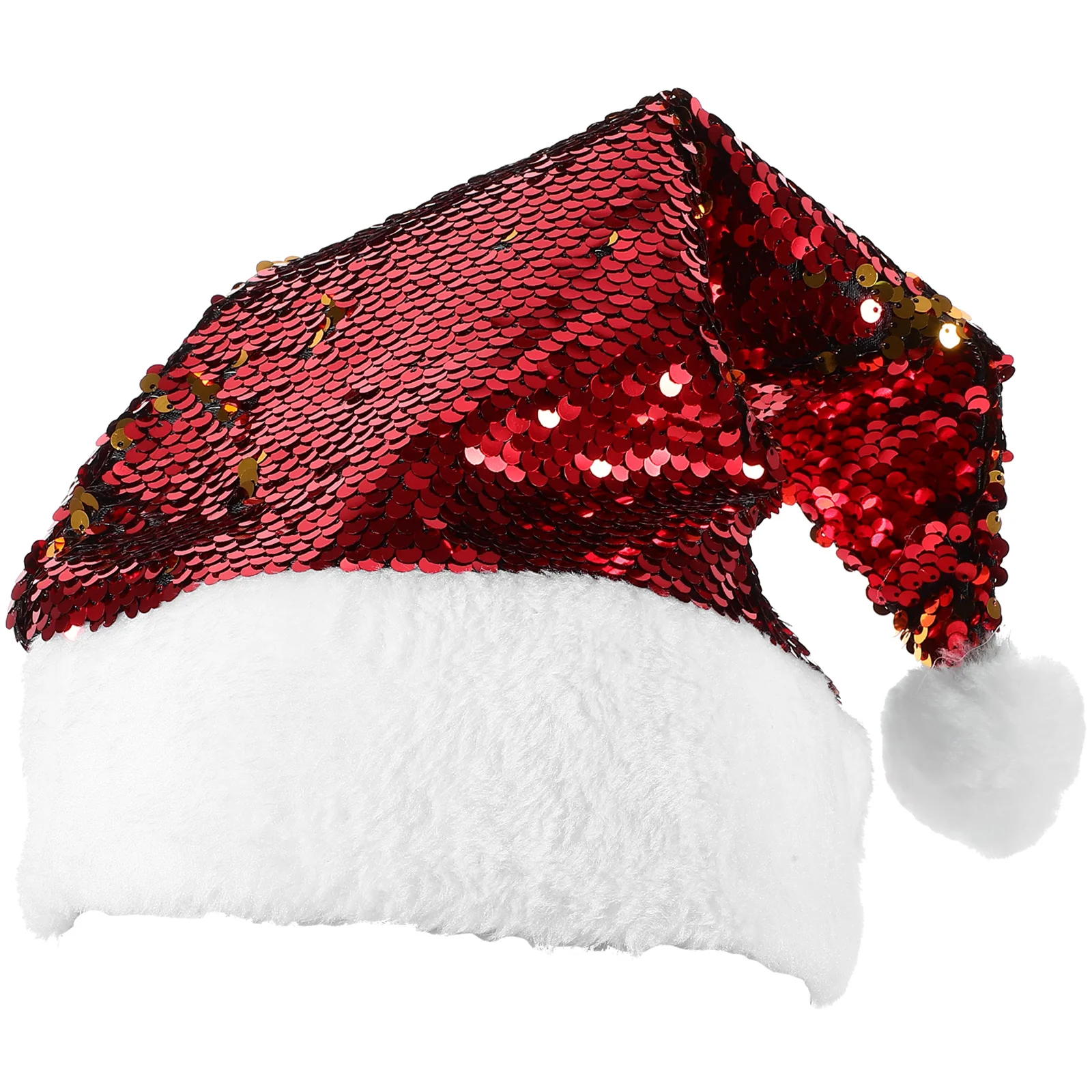 Golden Sequin Santa Double Sided Paillette Christmas Hats Fashion Headdress Decorations Party Favors for Festival Party
Golden Sequin Santa Double Sided Paillette Christmas Hats Fashion Headdress Decorations Party Favors for Festival Party