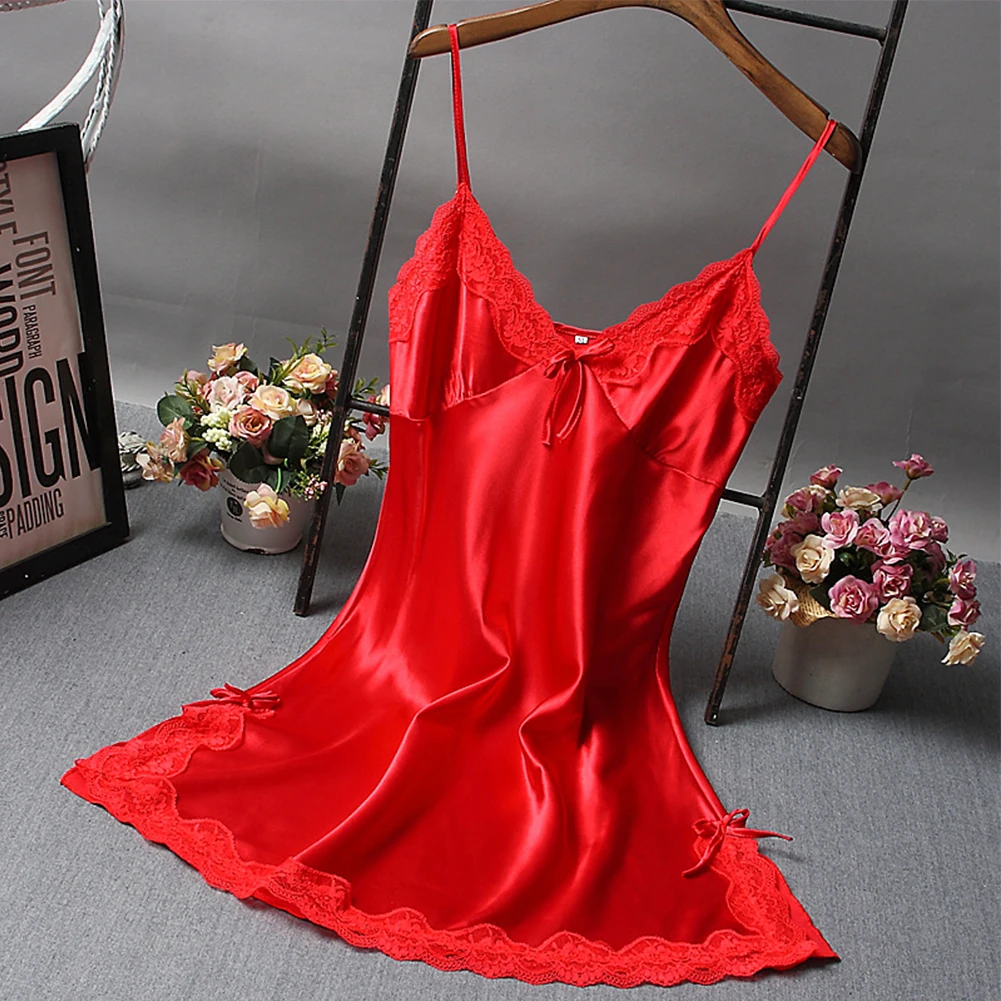 Ladies Wrap Dress Women Nightwear Breathable Lace Lightweight Lingerie Sleepwear Nightdress Robe Satin Soft Sexy
Ladies Wrap Dress Women Nightwear Breathable Lace Lightweight Lingerie Sleepwear Nightdress Robe Satin Soft Sexy