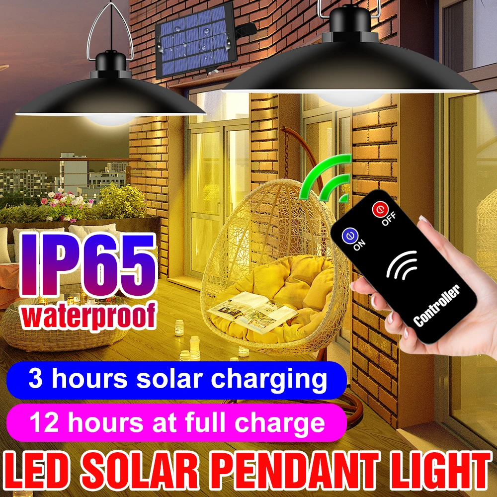 IP65 LED Solar Outdoor Lights Waterproof Pendant Lamps Powered Sunlight Garden Decoration Light With Cable Solar Panels LED Lamp
IP65 LED Solar Outdoor Lights Waterproof Pendant Lamps Powered Sunlight Garden Decoration Light With Cable Solar Panels LED Lamp